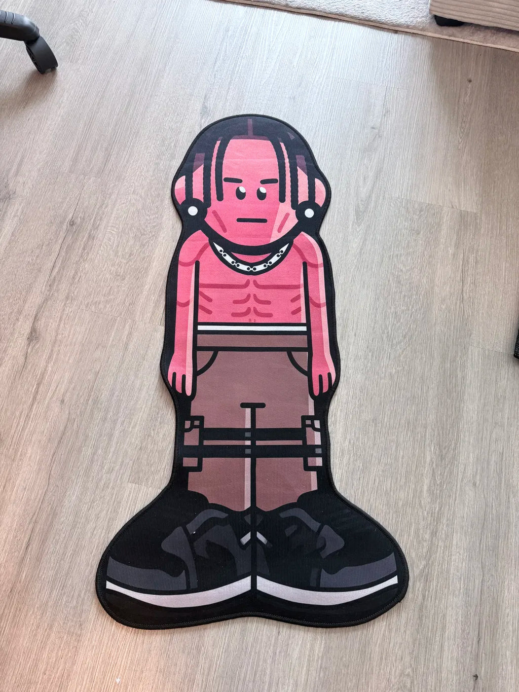 Shaped Tiny Rugs on the floor