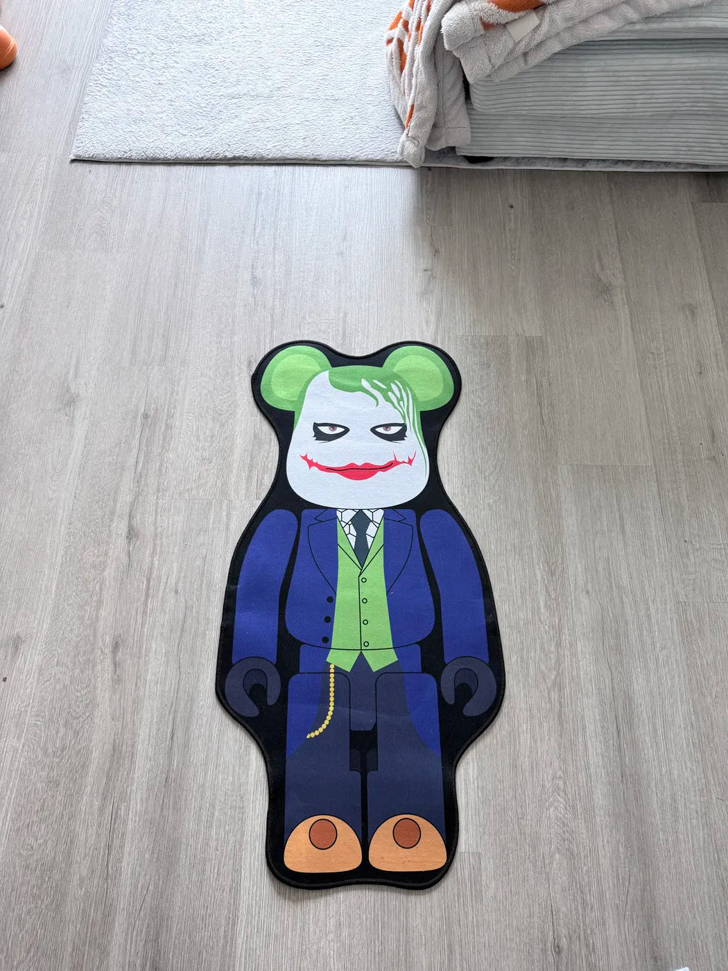 Shaped Tiny Rugs on the floor