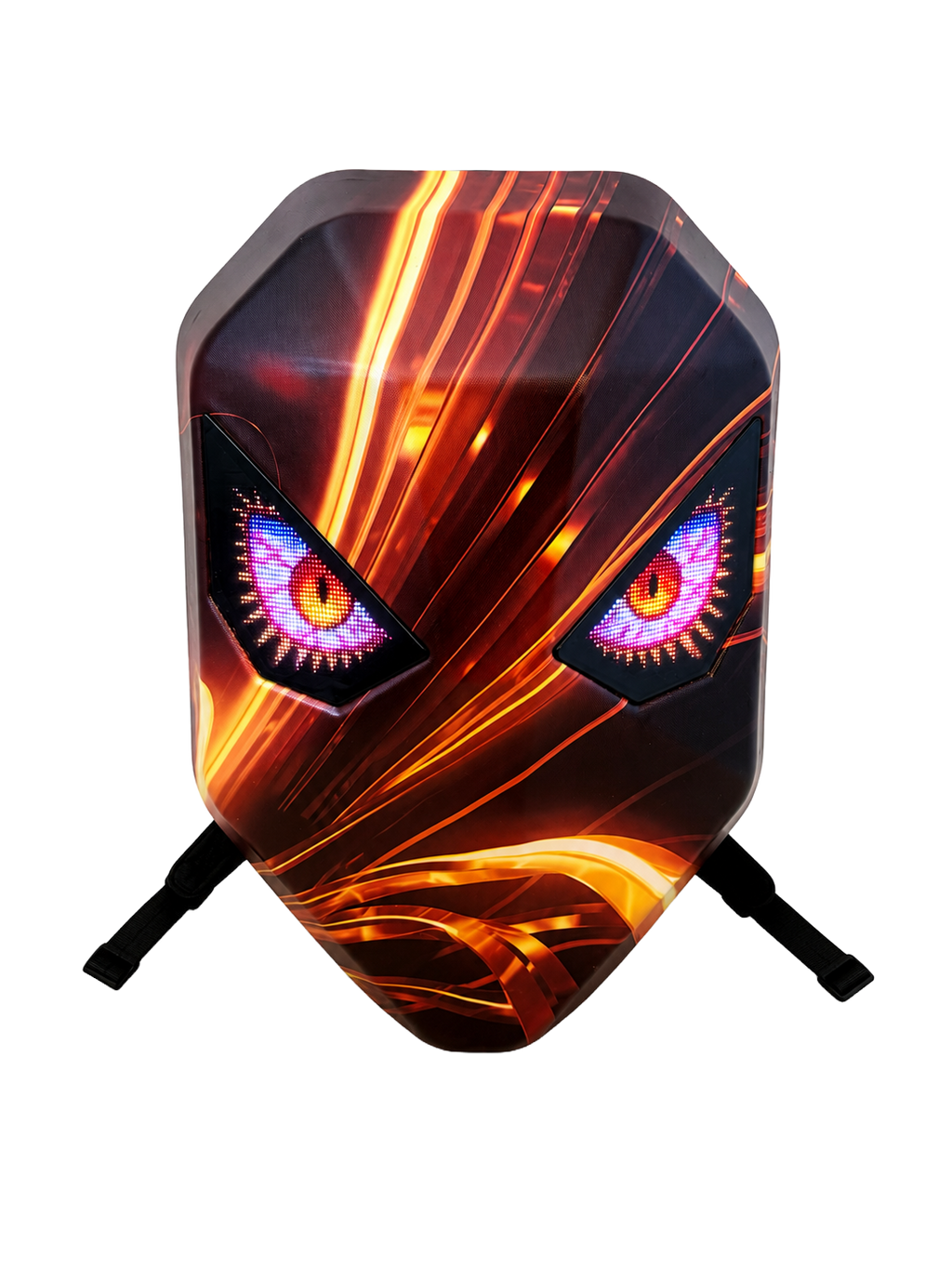 Knight HD LED Backpack 4096B - Cyber Chameleon, iridescent bronze shell