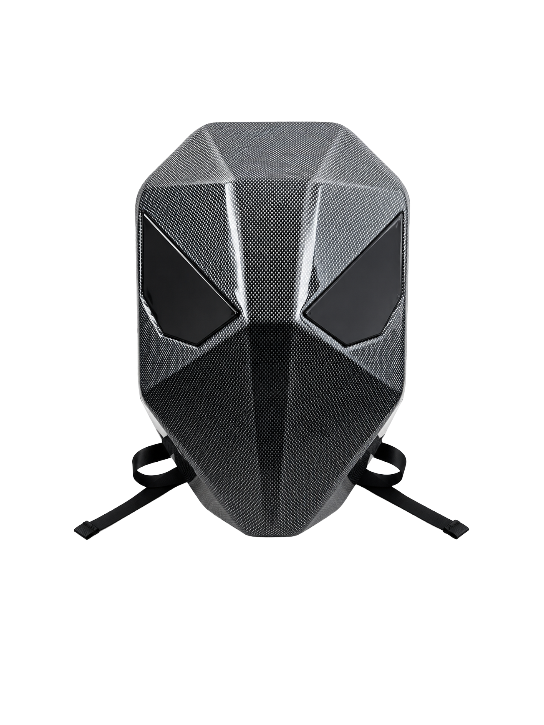 Knight HD LED Backpack 4096B - Fiber Black, carbon-weave shell