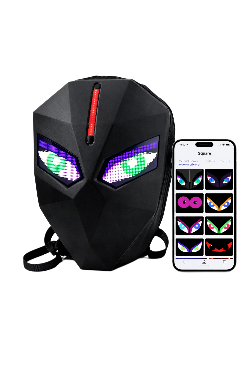 Knight LED Backpack 3260B - rider demo