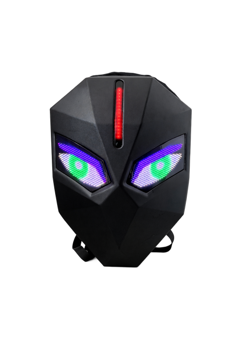 Knight LED Backpack 3260B - Shadow Black, front