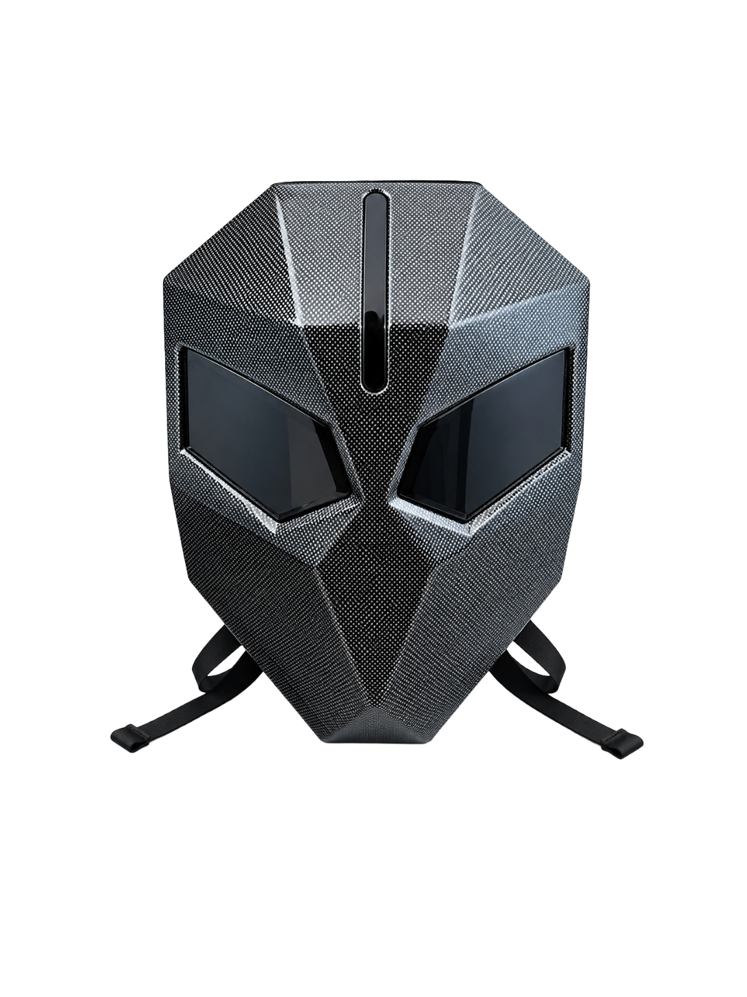 Knight LED Backpack 3260B - Fiber Black, front