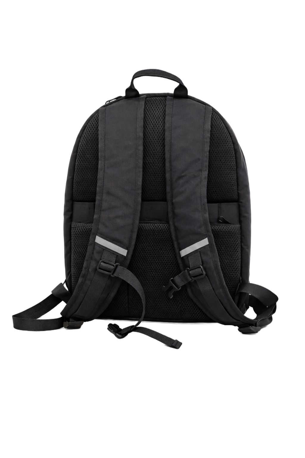Skull LED Backpack - black, back